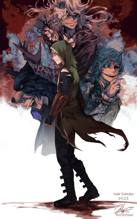 Mercenary Bday Illustration